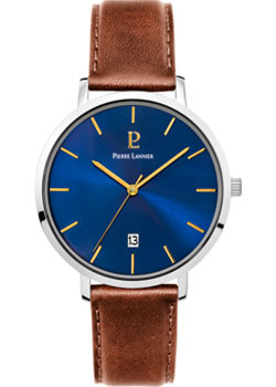 fashion наручные  мужские часы Pierre Lannier 258L164. Коллекция Echo - фото 1