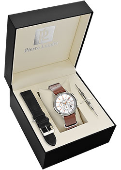 

fashion наручные мужские часы Pierre Lannier 376A124. Коллекция Coffrets