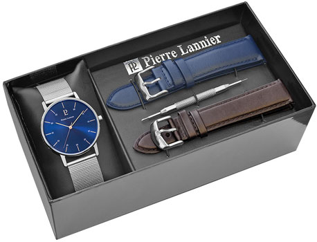 

fashion наручные мужские часы Pierre Lannier 377B168. Коллекция Coffrets
