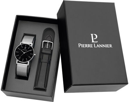 

fashion наручные мужские часы Pierre Lannier 377C138. Коллекция Coffrets
