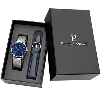 

fashion наручные мужские часы Pierre Lannier 377C168. Коллекция Coffrets