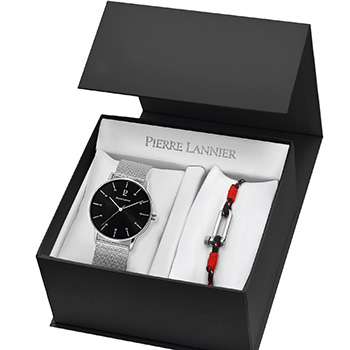

fashion наручные мужские часы Pierre Lannier 379B138. Коллекция Coffrets