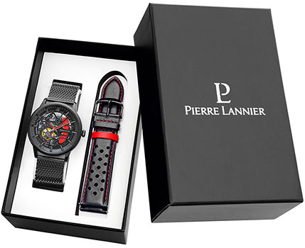 

fashion наручные мужские часы Pierre Lannier 385C439. Коллекция Paddock