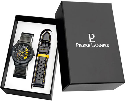 

fashion наручные мужские часы Pierre Lannier 385C449. Коллекция Paddock