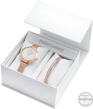 

fashion наручные женские часы Pierre Lannier 390A908. Коллекция Coffrets