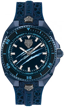 

fashion наручные мужские часы Plein Sport PS8BA0624. Коллекция THUNDER FORCE