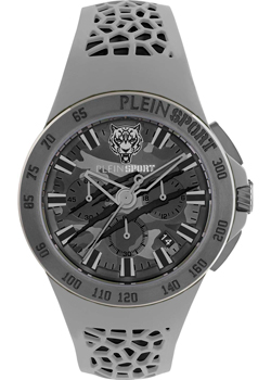 

fashion наручные мужские часы Plein Sport PSABA0523. Коллекция THUNDERSTORM CHRONO