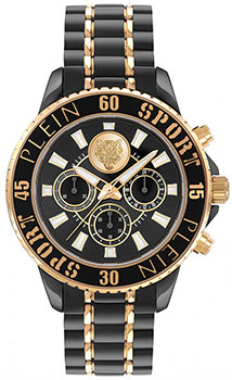 

fashion наручные мужские часы Plein Sport PSMEA0624. Коллекция GLAM CHRONO