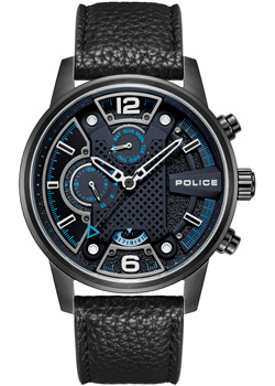 fashion наручные  мужские часы Police PEWJF2203306. Коллекция Lanshu - фото 1
