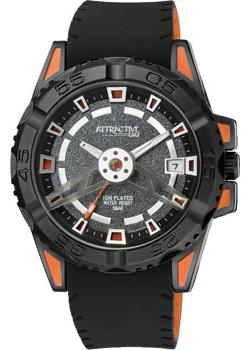 Часы  - черный,желтый цвет