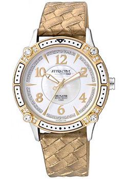 

Японские наручные женские часы Q&Q DA75J504. Коллекция Attractive