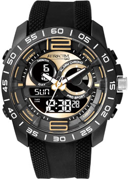 Часы  - черный,желтый цвет