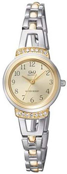 

Японские наручные женские часы Q&Q F573J403. Коллекция Elegant