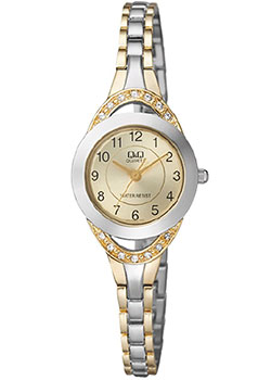 

Японские наручные женские часы Q&Q F581J403. Коллекция Elegant