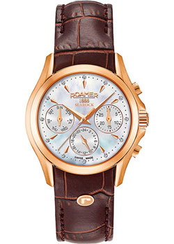 

Швейцарские наручные женские часы Roamer 203.901.49.10.02. Коллекция Searock