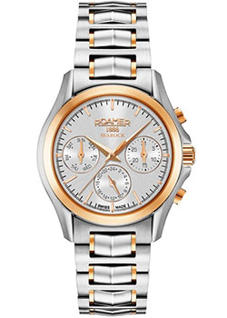 

Швейцарские наручные женские часы Roamer 203.901.49.15.20. Коллекция Searock