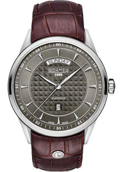 

Швейцарские наручные мужские часы Roamer 508.293.41.05.05. Коллекция Superior