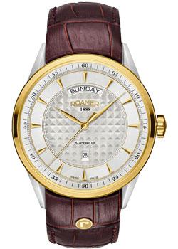 

Швейцарские наручные мужские часы Roamer 508.293.47.15.05. Коллекция Superior