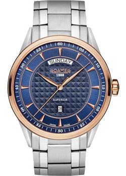 

Швейцарские наручные мужские часы Roamer 508.293.49.45.50. Коллекция Superior