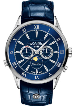 

Швейцарские наручные мужские часы Roamer 508.821.41.43.05. Коллекция Superior