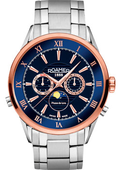 

Швейцарские наручные мужские часы Roamer 508.821.47.43.50. Коллекция Superior