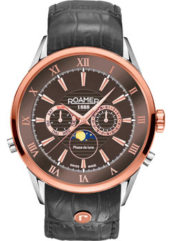 

Швейцарские наручные мужские часы Roamer 508.821.47.53.05. Коллекция Superior