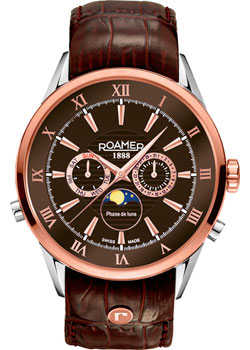 

Швейцарские наручные мужские часы Roamer 508.821.47.63.05. Коллекция Superior