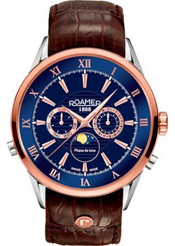 

Швейцарские наручные мужские часы Roamer 508.821.49.43.05. Коллекция Superior