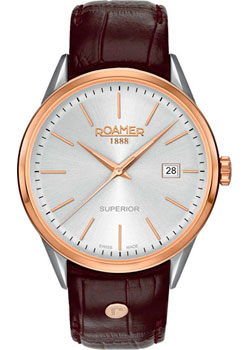 

Швейцарские наручные мужские часы Roamer 508.833.49.15.05. Коллекция Superior