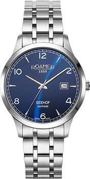 

Швейцарские наручные мужские часы Roamer 509.833.41.44.20. Коллекция Seehof