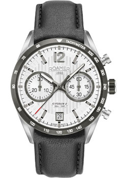 

Швейцарские наручные мужские часы Roamer 510.818.41.14.08. Коллекция Superior