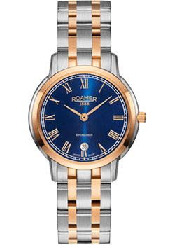 

Швейцарские наручные женские часы Roamer 515.811.49.42.50. Коллекция Superslender