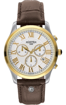 

Швейцарские наручные мужские часы Roamer 530.837.47.12.05. Коллекция Osiris Chrono