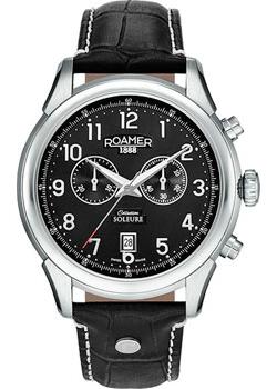 

Швейцарские наручные мужские часы Roamer 540.951.41.56.05. Коллекция Soleure Chrono