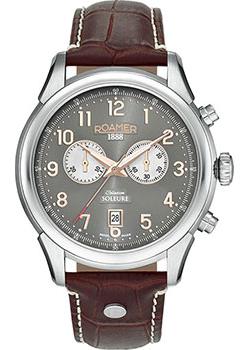 

Швейцарские наручные мужские часы Roamer 540.951.49.06.05. Коллекция Soleure Chrono