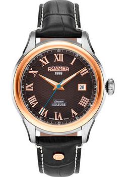 

Швейцарские наручные мужские часы Roamer 545.660.49.52.05. Коллекция Soleure Automatic