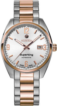 

Швейцарские наручные мужские часы Roamer 550.633.49.14.50. Коллекция Superking