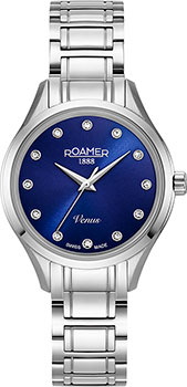 Швейцарские наручные  женские часы Roamer 600.847.41.49.60. Коллекция Venus