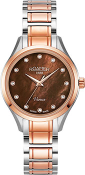 

Швейцарские наручные женские часы Roamer 600.847.47.69.60. Коллекция Venus