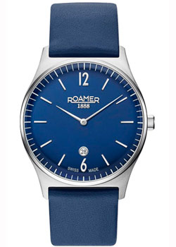 

Швейцарские наручные мужские часы Roamer 650.810.41.45.05. Коллекция Elements