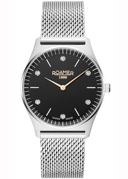 

Швейцарские наручные женские часы Roamer 650.815.41.60.90. Коллекция Elements