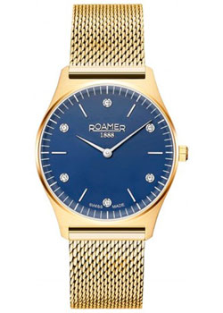 

Швейцарские наручные женские часы Roamer 650.815.48.45.90. Коллекция Classic Line