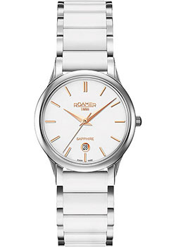 

Швейцарские наручные женские часы Roamer 657.844.40.25.60. Коллекция Classic Line