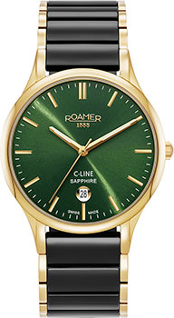 

Швейцарские наручные мужские часы Roamer 658.833.48.75.61. Коллекция C-Line