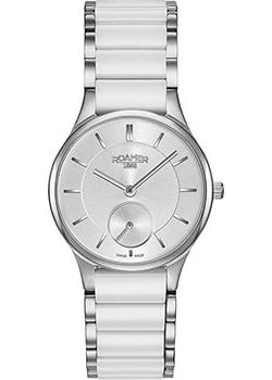 Швейцарские наручные  женские часы Roamer 677.855.41.15.60. Коллекция Ceraline - фото 1