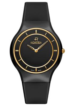 

Швейцарские наручные женские часы Roamer 684.830.48.55.06. Коллекция Ceraline