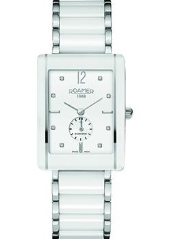 

Швейцарские наручные женские часы Roamer 690.855.41.29.60. Коллекция Ceraline