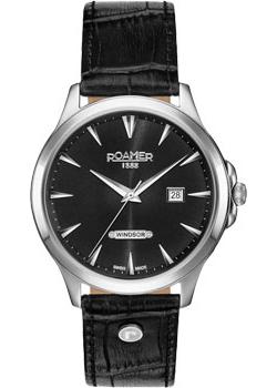 

Швейцарские наручные мужские часы Roamer 705.856.41.55.07. Коллекция Windsor