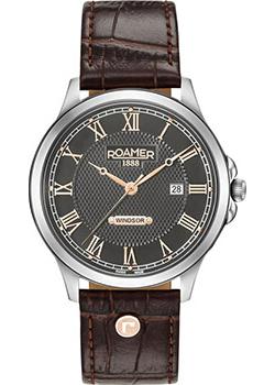 

Швейцарские наручные мужские часы Roamer 706.856.41.02.07. Коллекция Windsor