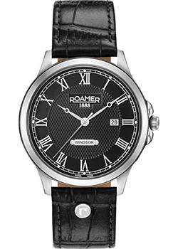 

Швейцарские наручные мужские часы Roamer 706.856.41.52.07. Коллекция Windsor